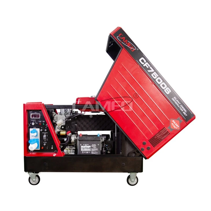 7kw خاموش ڈیزل جنریٹر CF7500S